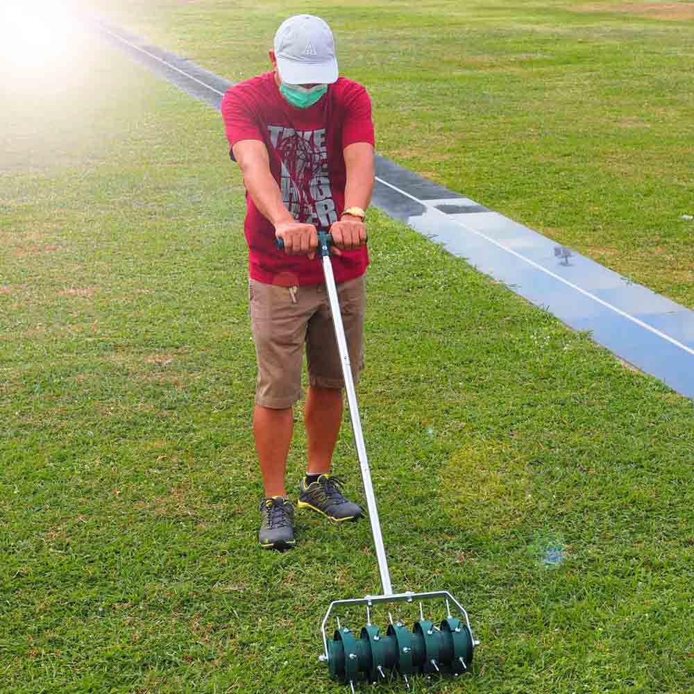 Rolling Lawn Aerator
