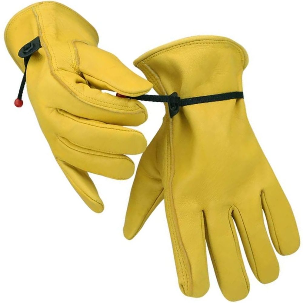 Leather Gardening Gloves: Medium: image 6