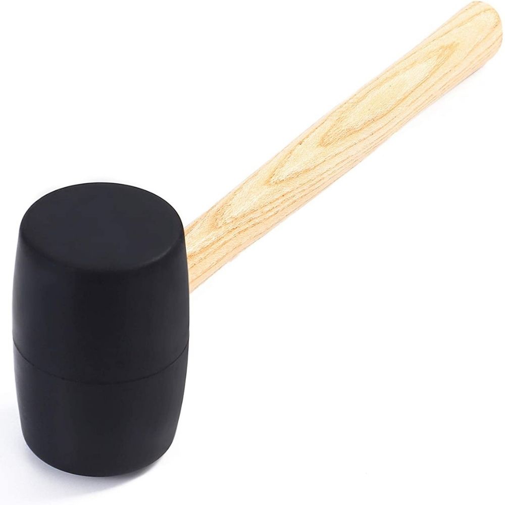 Rubber Mallet With Wood Handle: image 2