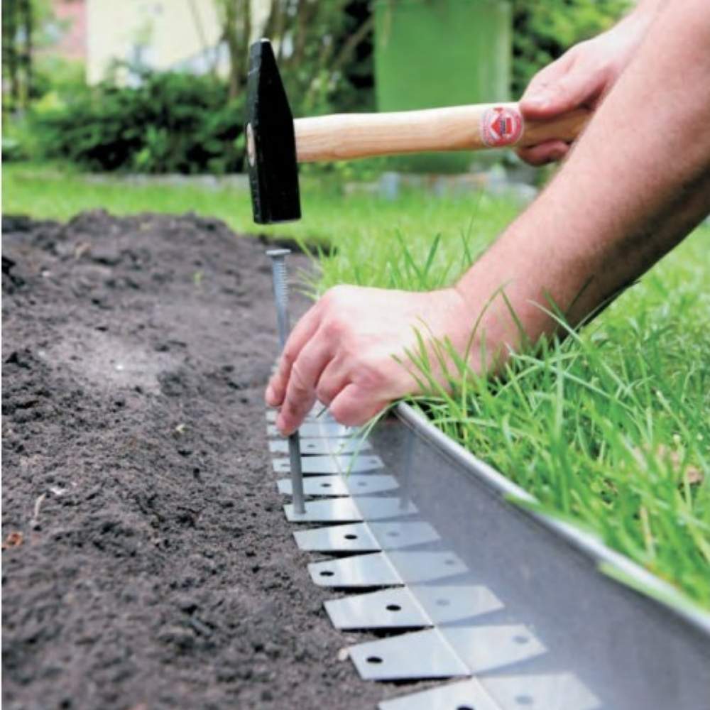 Stainless Steel Garden Edge: 100mm Face Height (per m): image 7