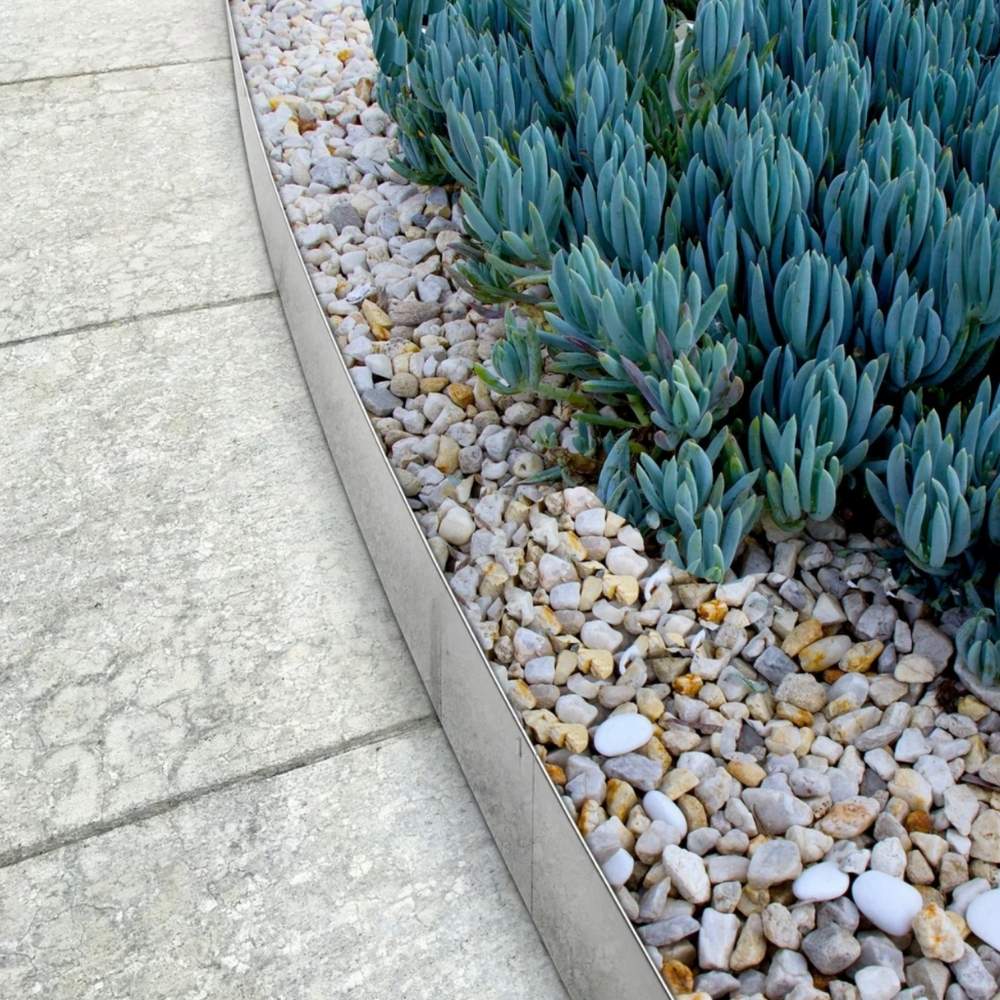 Stainless Steel Garden Edge: 100mm Face Height (per m): image 6