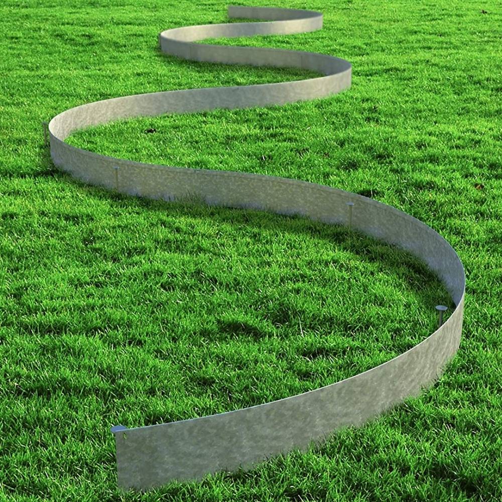Stainless Steel Garden Edge: 100mm Face Height (per m): image 2