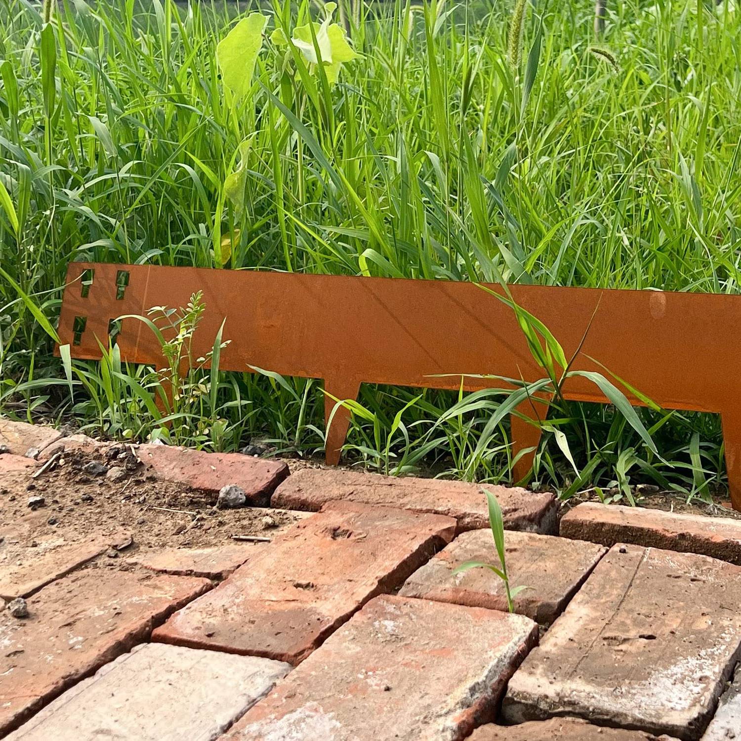 Corten Steel Garden Edge: 150mm Face Height (per m): image 6