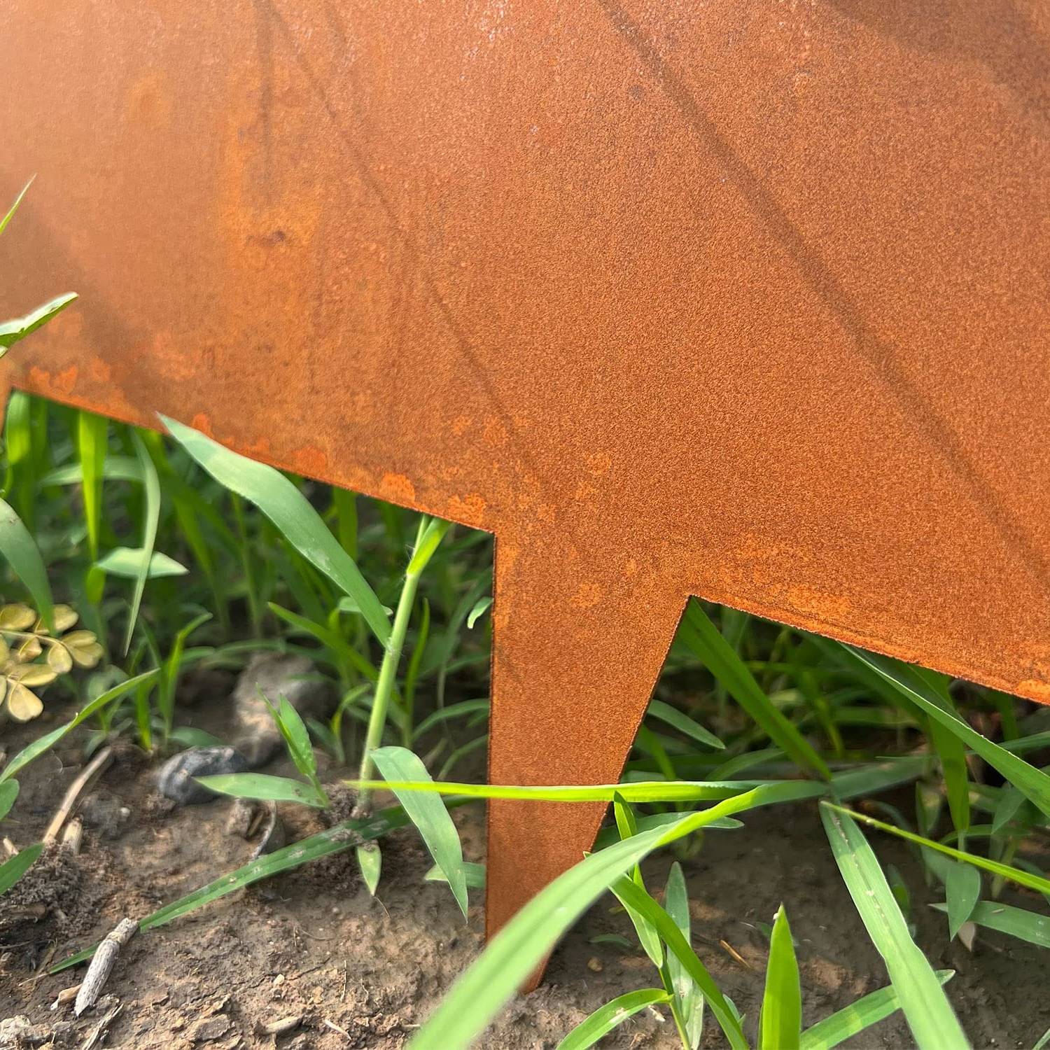Corten Steel Garden Edge: 150mm Face Height (per m): image 7