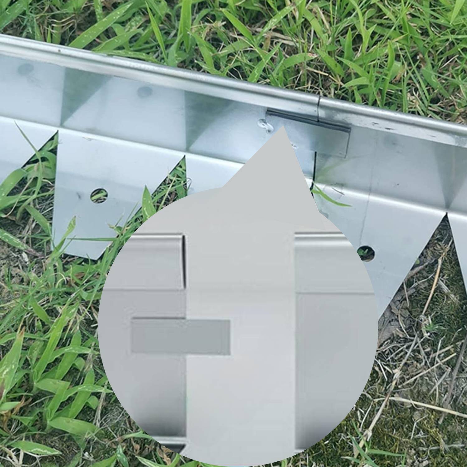 Stainless Steel Garden Edge: 100mm Face Height (per m): image 4