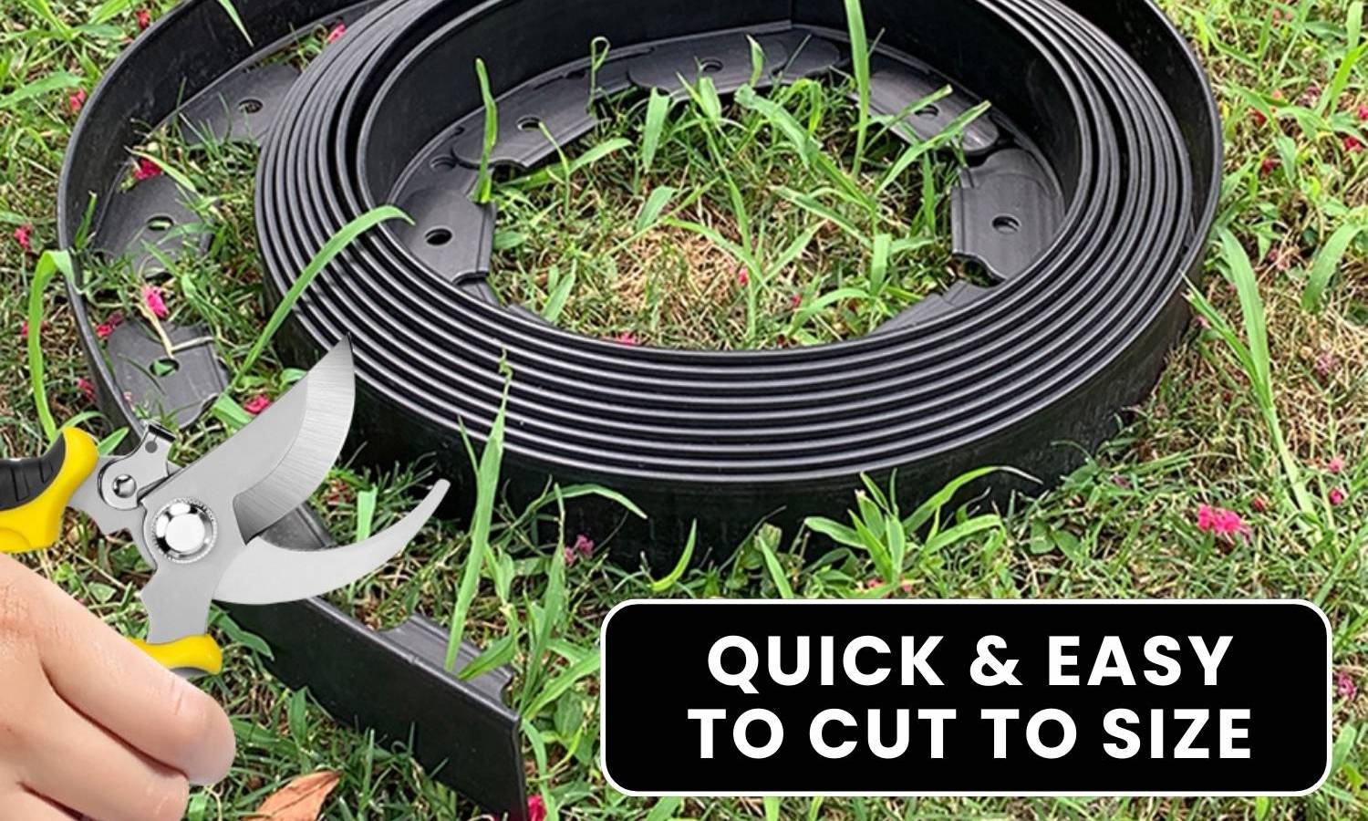 Garden Edging Kit: 10cm Face Height (per m): image 6