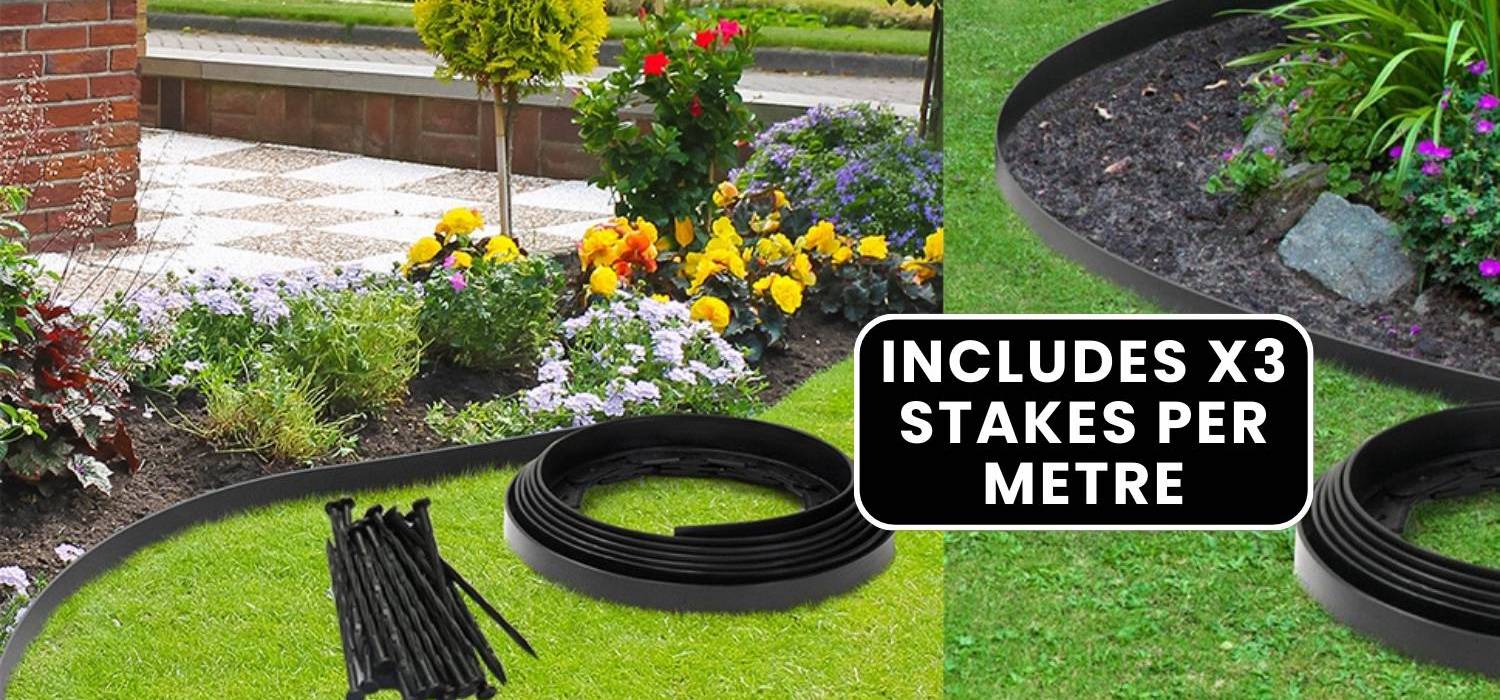 Garden Edging Kit: 10cm Face Height (per m): image 7