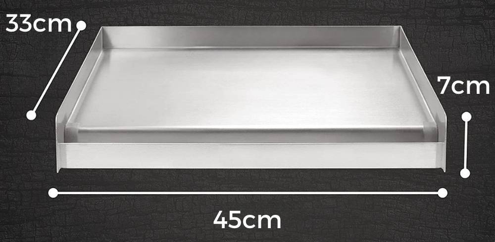 Stainless Steel Griddle: image 3