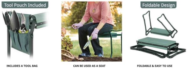 best gardening kneeler and seat