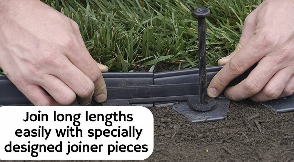 buy long length plastic lawn edging